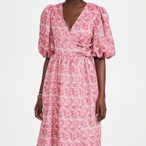 Sister Jane - Bud Burst Jaquard Wrap Dress